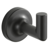 BRIZO Odin Single Robe Hook — Matte Black
