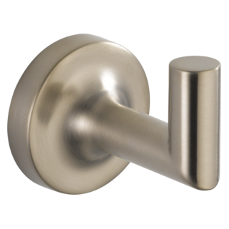 BRIZO Odin Single Robe Hook — Brushed Nickel