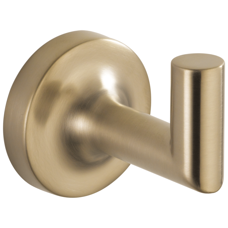 BRIZO Odin Single Robe Hook — Luxe Gold
