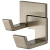 BRIZO Siderna Double Robe Hook — Brushed Nickel