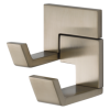 BRIZO Siderna Double Robe Hook — Brushed Nickel