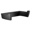 BRIZO Vettis Double Robe Hook — Matte Black