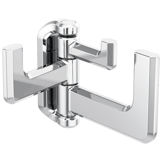 BRIZO Levoir Hinged Robe Hook — Chrome