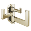 BRIZO Levoir Hinged Robe Hook — Polished Nickel