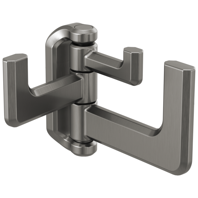 BRIZO Levoir Hinged Robe Hook — Luxe Steel