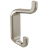 BRIZO Levoir Double Robe Hook — Luxe Nickel