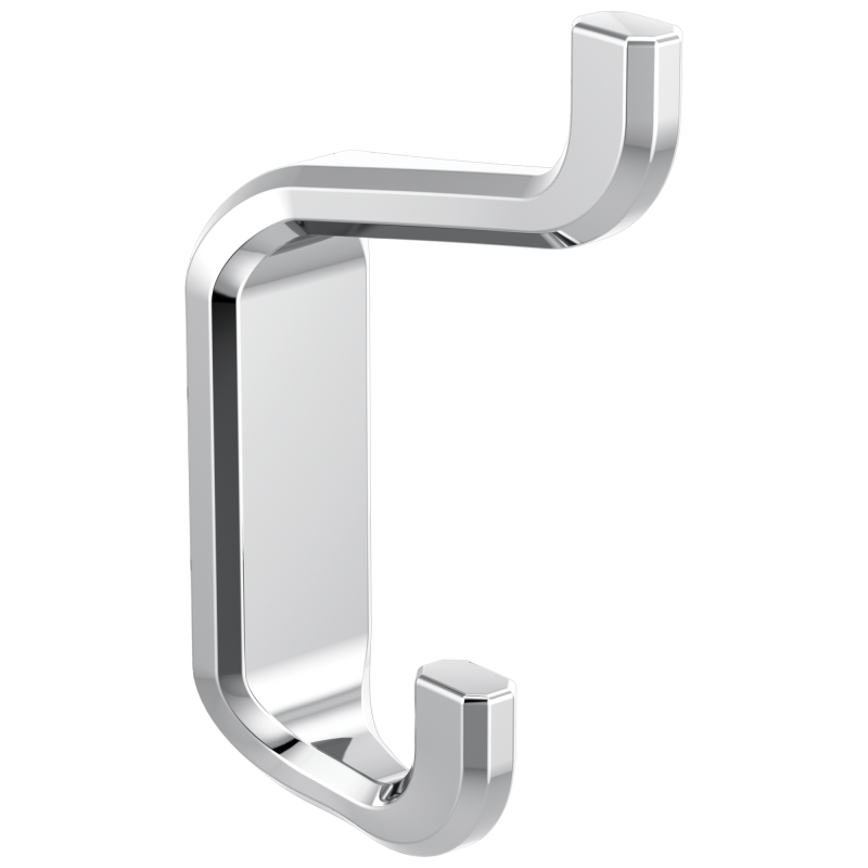 BRIZO Levoir Double Robe Hook — Chrome