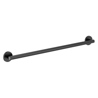BRIZO 36" Linear Round Grab Bar — Matte Black