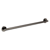 BRIZO 36" Linear Round Grab Bar — Brilliance Black Onyx