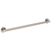BRIZO 36" Linear Round Grab Bar — Luxe Nickel