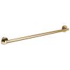 BRIZO 36" Linear Round Grab Bar — Polished Gold