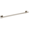 BRIZO 36" Linear Square Grab Bar — Luxe Nickel