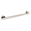 BRIZO 24" Linear Round Grab Bar — Polished Nickel