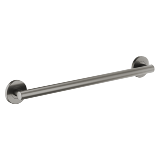 BRIZO 24" Linear Round Grab Bar — Luxe Steel