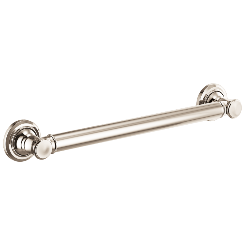 BRIZO 18" Classic Grab Bar — Polished Nickel
