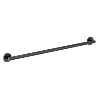 BRIZO 42" Linear Round Grab Bar — Matte Black