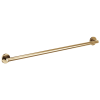 BRIZO 42" Linear Round Grab Bar — Polished Gold