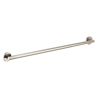 BRIZO 42" Linear Round Grab Bar — Polished Nickel