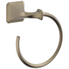 BRIZO Virage Towel Ring — Brushed Nickel