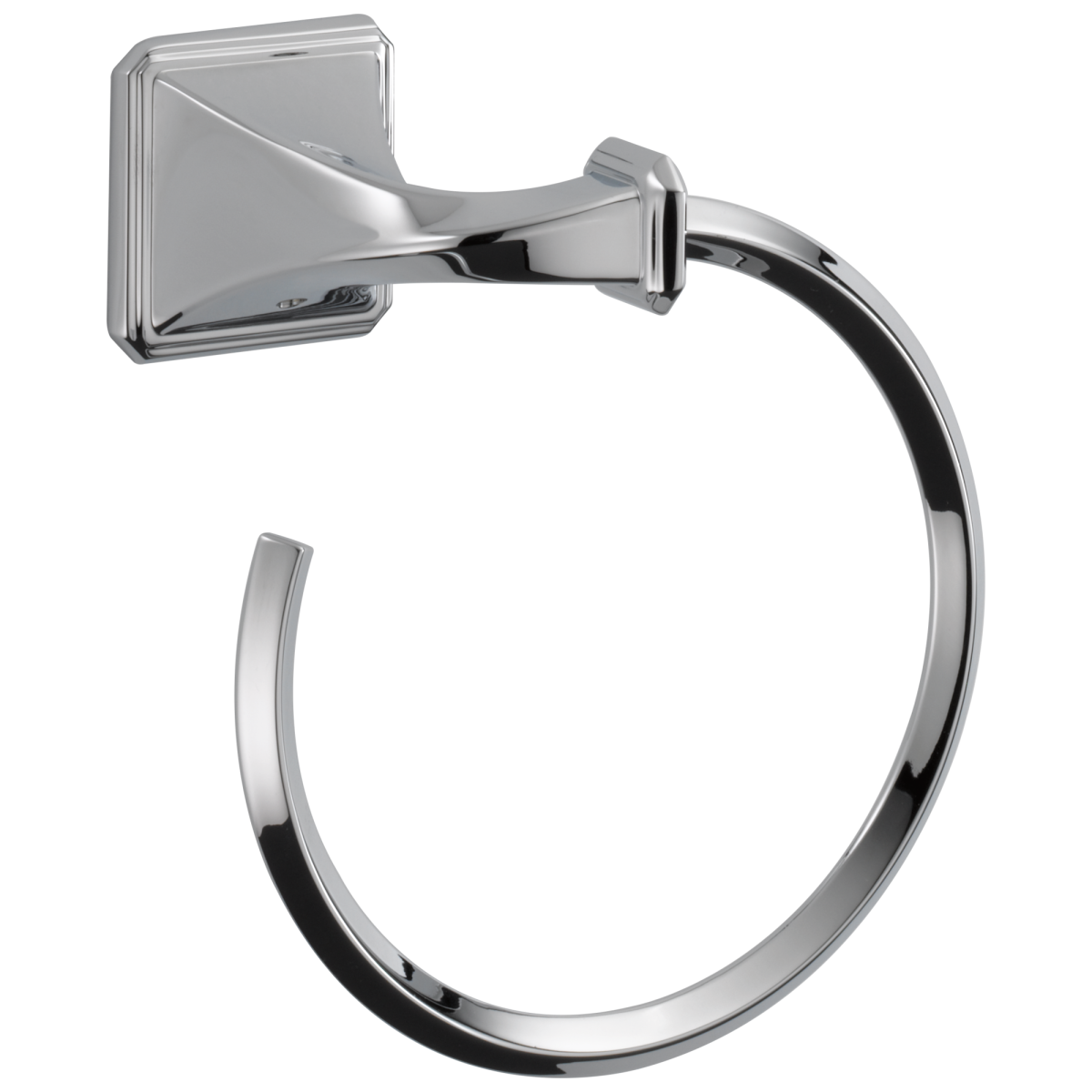 BRIZO Virage Towel Ring — Chrome