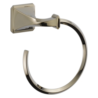 BRIZO Virage Towel Ring — Polished Nickel