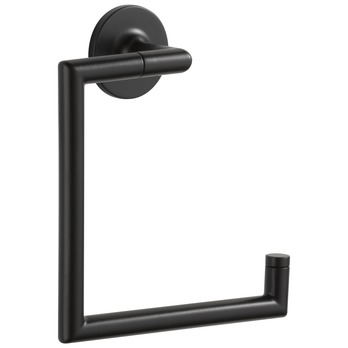 BRIZO Odin Towel Ring — Matte Black