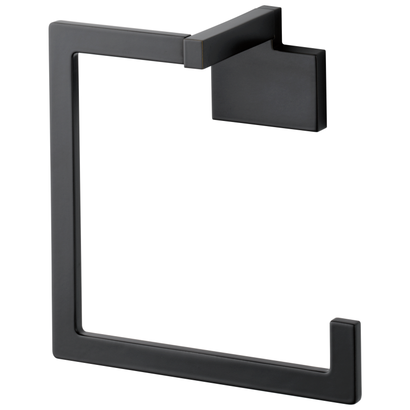 BRIZO Siderna Towel Ring — Matte Black