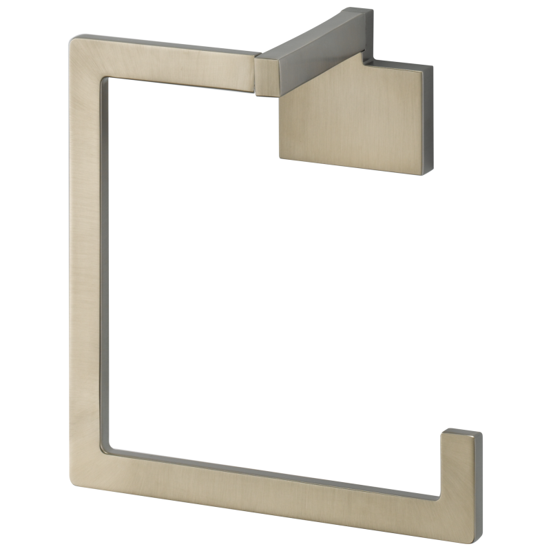 BRIZO Siderna Towel Ring — Brushed Nickel