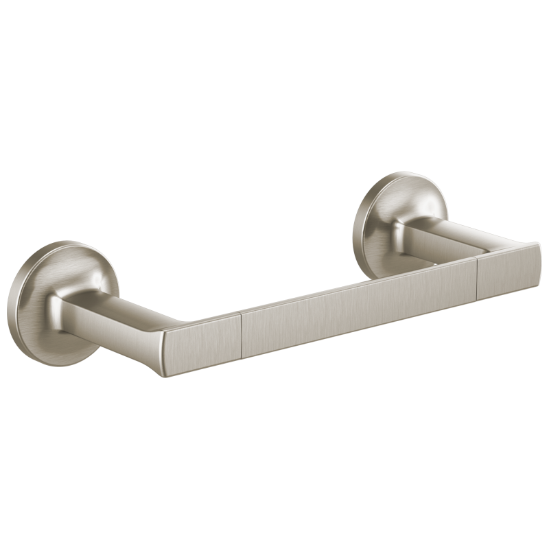 BRIZO Kintsu 8" Towel Bar — Luxe Nickel
