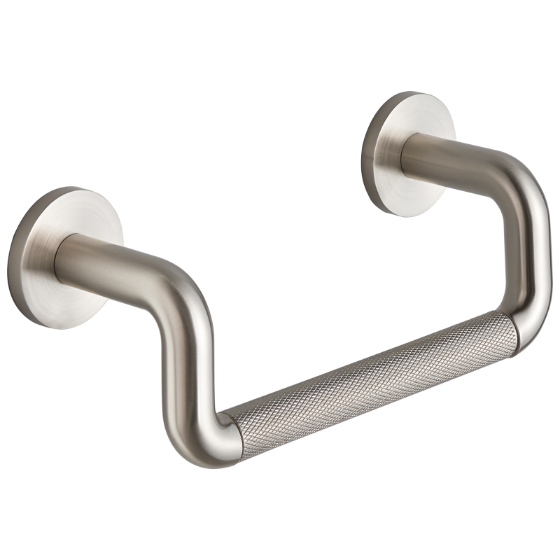 BRIZO Litze 8" Towel Bar — Luxe Nickel