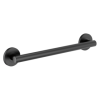 BRIZO 18" Linear Round Grab Bar — Matte Black