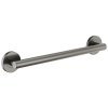BRIZO 18" Linear Round Grab Bar — Luxe Steel