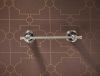 BRIZO Rook 8" Towel Bar — Luxe Nickel  /Matte Black