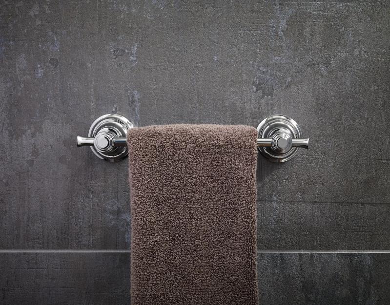 BRIZO Rook 8" Towel Bar — Chrome