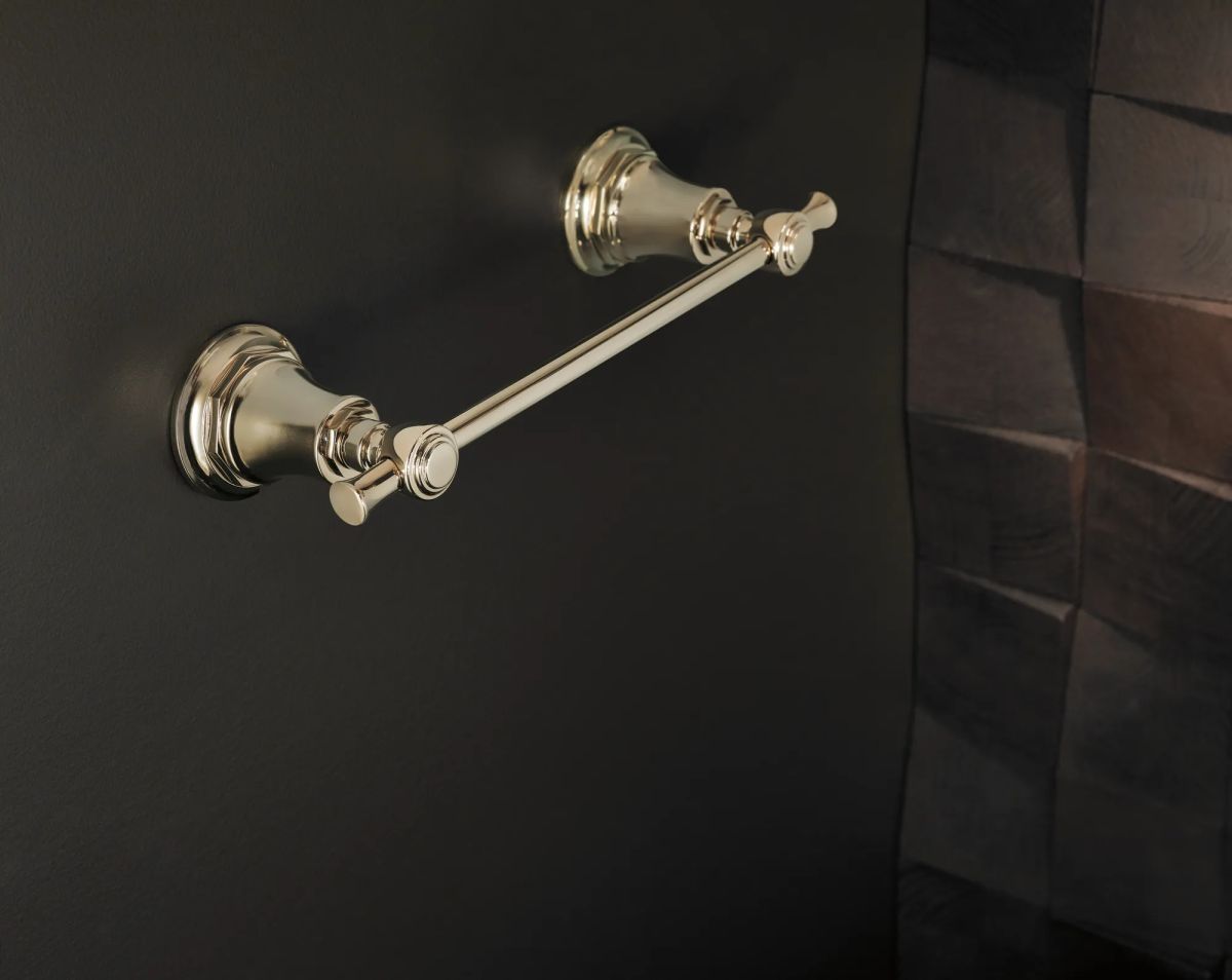 BRIZO Rook 8" Towel Bar — Polished Nickel