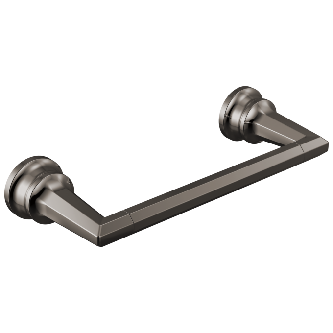 BRIZO Beauclere 8" Towel Bar — Brilliance Black Onyx