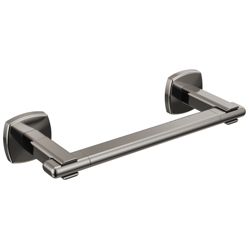 BRIZO Allaria 8" Towel Bar — Brilliance Black Onyx