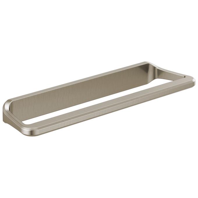 BRIZO Levoir 12" Towel Bar — Luxe Nickel