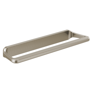BRIZO Levoir 12" Towel Bar — Luxe Nickel