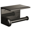 BRIZO Kintsu Tissue Holder Shelf — Brilliance Black Onyx