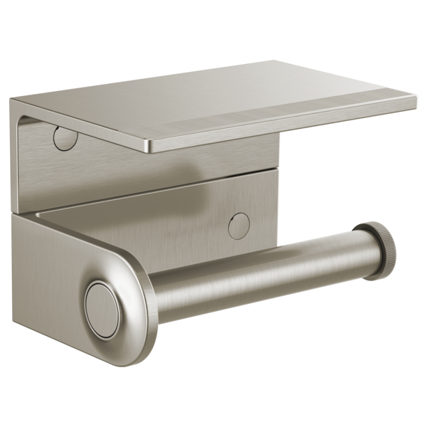 BRIZO Kintsu Tissue Holder Shelf — Luxe Nickel