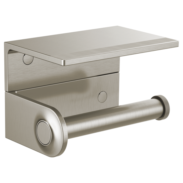 BRIZO Kintsu Tissue Holder Shelf — Luxe Nickel