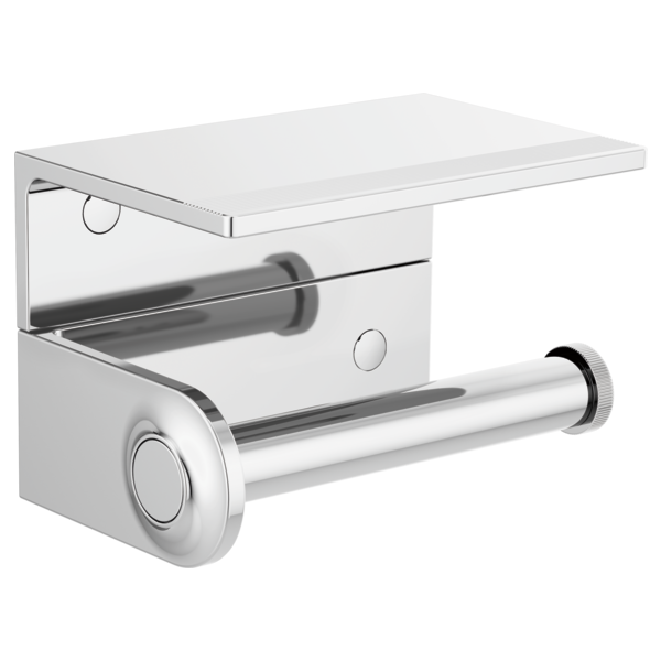 BRIZO Kintsu Tissue Holder Shelf — Chrome