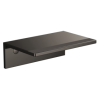 BRIZO Kintsu Tissue Holder Shelf — Brilliance Black Onyx