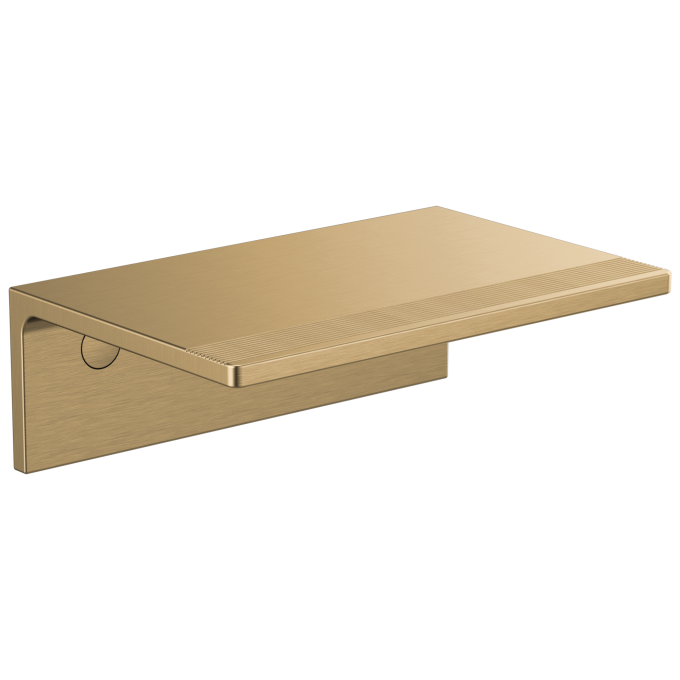 BRIZO Kintsu Tissue Holder Shelf — Luxe Gold