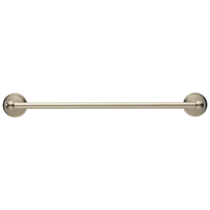 BRIZO Traditional 18" Towel Bar — Brushed Nickel
