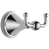 BRIZO Traditional Double Robe Hook — Chrome