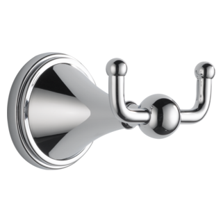 BRIZO Traditional Double Robe Hook — Chrome