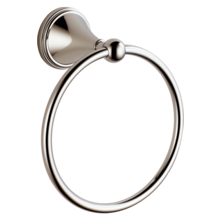 BRIZO Traditional Towel Ring — Polished Nickel