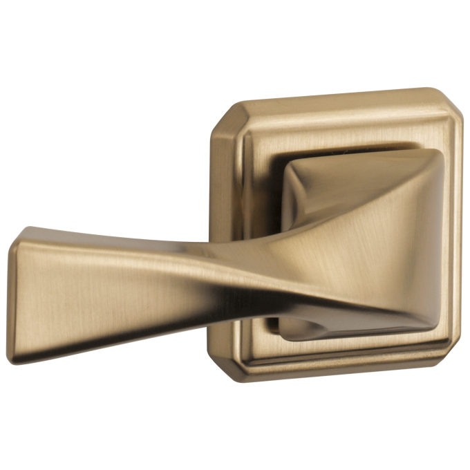 BRIZO Virage Front Mount Flush Lever — Luxe Gold
